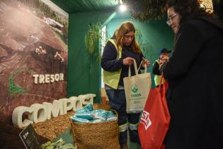 Stand de la intendencia de Montevideo en la Expo Prado 2023