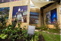 Stand de la intendencia de Montevideo en la Expo Prado 2023