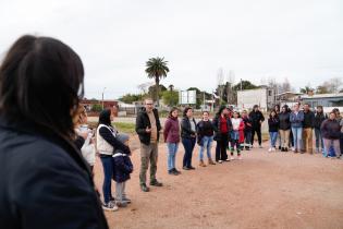 Visita a familias del programa Convive en el barrio Santa Marìa de Piedras Blancas Visita a familias del programa Convive en el barrio Santa Marìa de Piedras Blancas