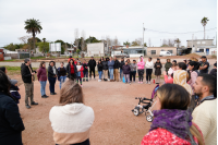  Visita a familias del programa Convive en el barrio Santa Marìa de Piedras Blancas