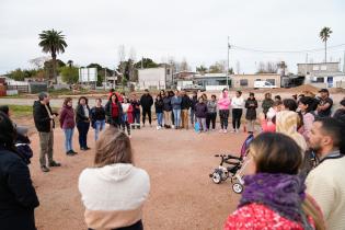 Visita a familias del programa Convive en el barrio Santa Marìa de Piedras Blancas Visita a familias del programa Convive en el barrio Santa Marìa de Piedras Blancas