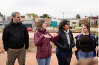  Visita a familias del programa Convive en el barrio Santa Marìa de Piedras Blancas