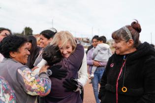 Visita a familias del programa Convive en el barrio Santa Marìa de Piedras Blancas Visita a familias del programa Convive en el barrio Santa Marìa de Piedras Blancas