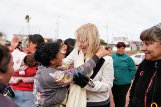  Visita a familias del programa Convive en el barrio Santa Marìa de Piedras Blancas