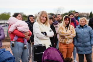  Visita a familias del programa Convive en el barrio Santa Marìa de Piedras Blancas