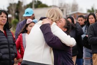  Visita a familias del programa Convive en el barrio Santa Marìa de Piedras Blancas