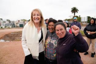  Visita a familias del programa Convive en el barrio Santa Marìa de Piedras Blancas