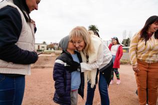  Visita a familias del programa Convive en el barrio Santa Marìa de Piedras Blancas