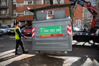 Reubicación de contenedores en el barrio Pocitos Reubicación de contenedores en el barrio Pocitos