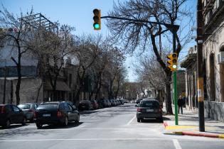 Nuevo semáforo en la calle Magallanes esquina Paysandù Nuevo semáforo en la calle Magallanes esquina Paysandù