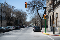 Nuevo semáforo en la calle Magallanes esquina Paysandù