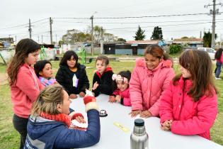 Actividad en espacio público Aquiles Lanza en el marco del programa ABC+ Barrios