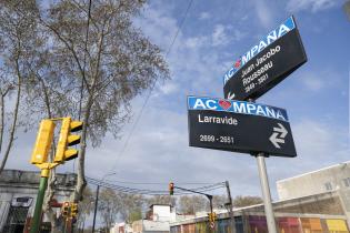 Nuevo semáforo en la calle Juan Jacobo Rousseau y Larravide Nuevo semáforo en la calle Juan Jacobo Rousseau y Larravide