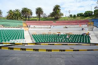 Avance de obras en el teatro de Verano