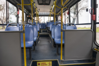 Asientos en ómnibus del transporte público de Montevideo