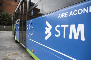 Ómnibus de transporte publico en Montevideo