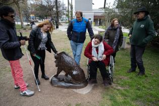 Recorrida de turismo accesible en el Parque de la Amistad