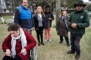 Recorrida de turismo accesible en el Parque de la Amistad Recorrida de turismo accesible en el Parque de la Amistad