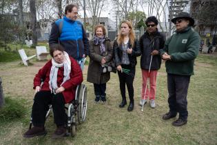 Recorrida de turismo accesible en el Parque de la Amistad