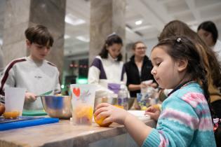 Cocina Uruguay en el atrio de la IM