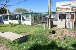 Recorrida por obras de saneamiento en la calle Charcas, barrio Casabò 