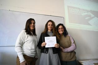 Cierre de curso de idioma español para personas migrantes