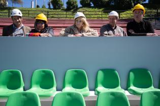 Intendenta Carolina Cosse visita obras en el Teatro de Verano Intendenta Carolina Cosse visita obras en el Teatro de Verano, 27 de setiembre de 2023