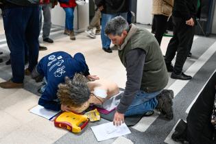 Actividades en la Intendencia de Montevideo por la semana del Corazón