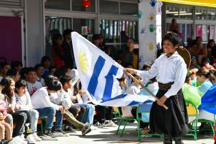 Celebración del 1º aniversario de la escuela No.319 República Popular de China