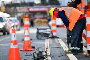 Comienzo de obras en la intersección de 21 de setiembre y Coronel Mora Comienzo de obras en la intersección de 21 de setiembre y Coronel Mora