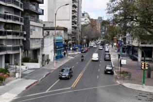 Obra de tránsito adaptativo en 21 de Setiembre esquina Bvar. Artigas Obra de tránsito adaptativo en 21 de Setiembre esquina Bvar. Artigas