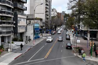 Obra de tránsito adaptativo en 21 de Setiembre esquina Bvar. Artigas Obra de tránsito adaptativo en 21 de Setiembre esquina Bvar. Artigas