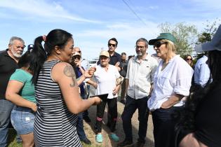 Recorrida por barrio Las Cabañitas