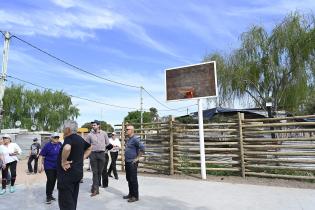 Recorrida por barrio Las Cabañitas