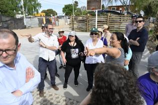 Recorrida por barrio Las Cabañitas