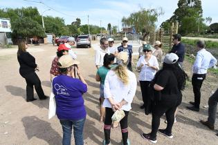 Recorrida por barrio Las Cabañitas