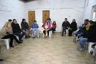 Recorrida por barrio 15 de Enero Recorrida por barrio 15 de Enero