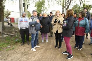 Recorrida por barrio 15 de Enero Recorrida por barrio 15 de Enero