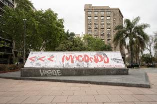 Intervención Macondo en el SUBTE Intervención Macondo en el SUBTE