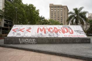 Intervención Macondo en el SUBTE Intervención Macondo en el SUBTE