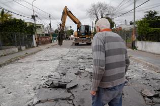 Avance de obras en la calle Cochabamba