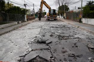 Avance de obras en la calle Cochabamba