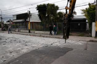 Avance de obras en la calle Cochabamba