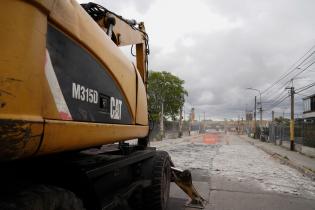 Avance de obras en la calle Cochabamba
