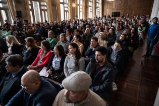 Conferencia de prensa por nuevo sistema de permisos de construcción