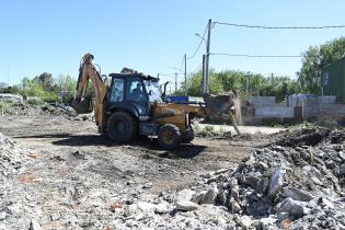 Comienzo de trabajos de limpieza en el barrio Las Cabañitas Comienzo de trabajos de limpieza en el barrio Las Cabañitas