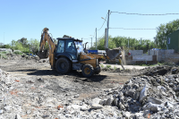 Comienzo de trabajos de limpieza en el barrio Las Cabañitas