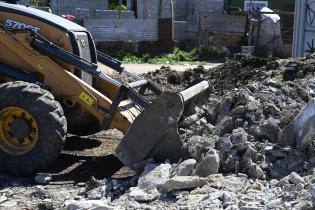 Comienzo de trabajos de limpieza en el barrio Las Cabañitas