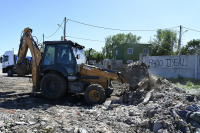 Comienzo de trabajos de limpieza en el barrio Las Cabañitas