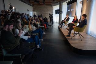 Conferencia de prensa por lanzamiento de América Rockstar Montevideo 2023